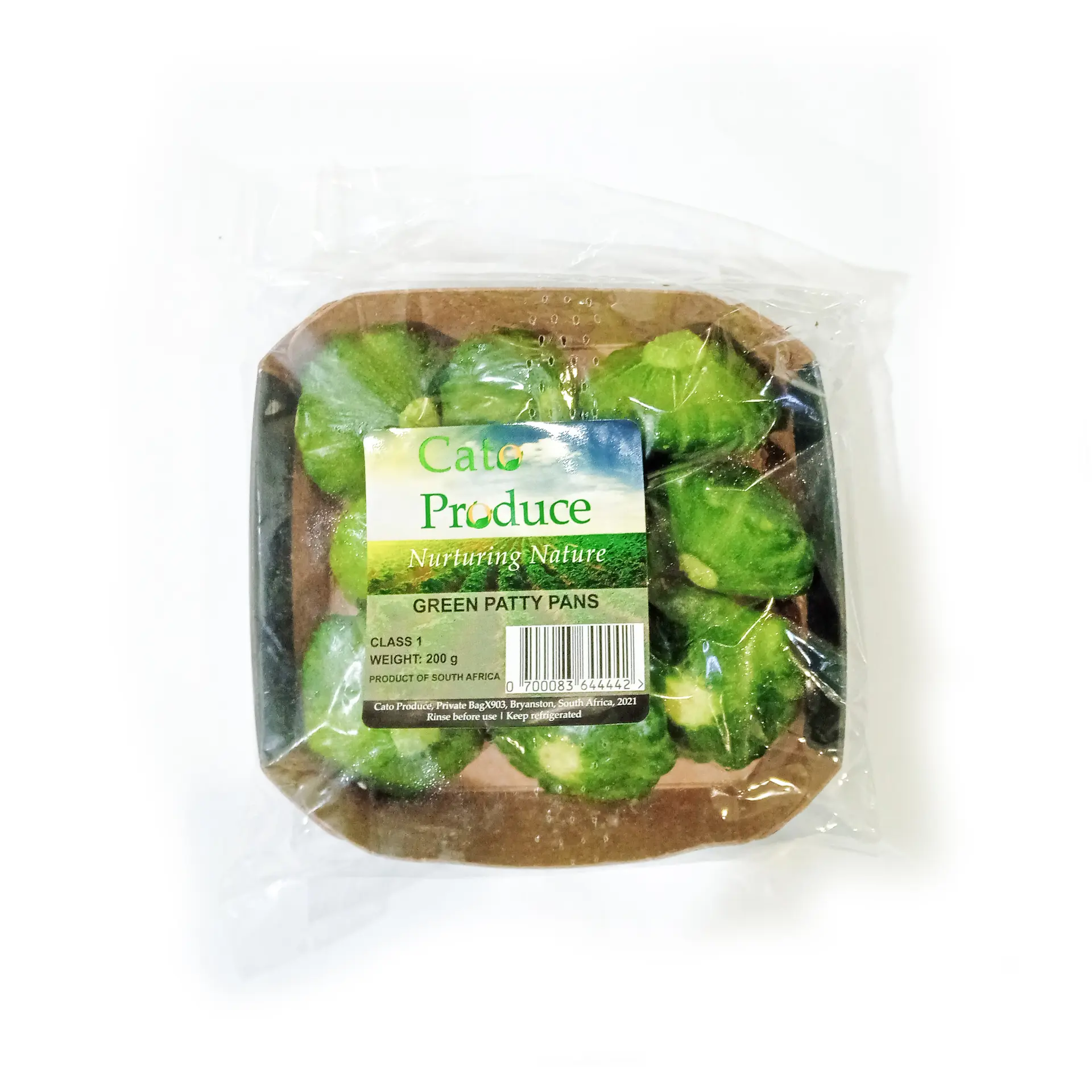 Patty Pan Green 200g RSA